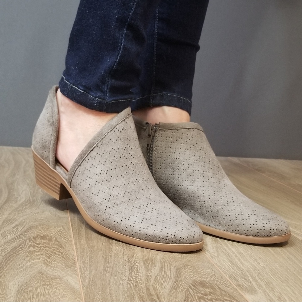 Open Shank Ankle Bootie
